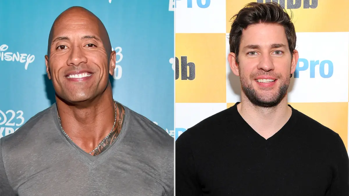 Dwayne Johnson, John Krasinski
