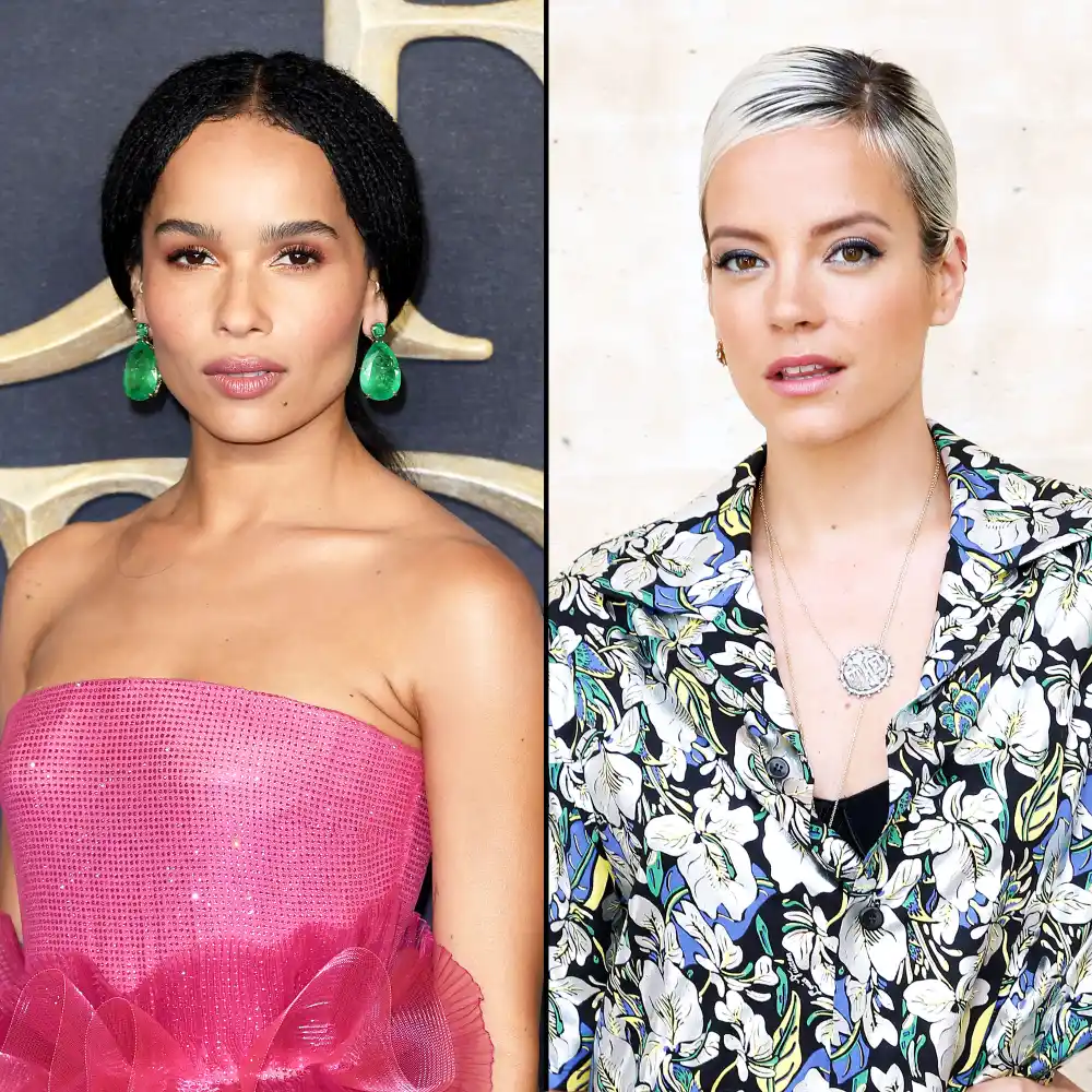 Zoe Kravitz and Lily Allen