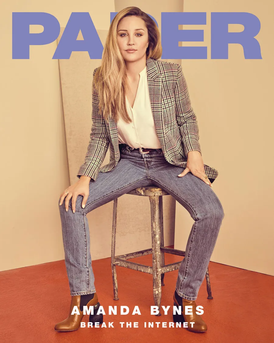 Amanda Bynes Paper Magazine Cover