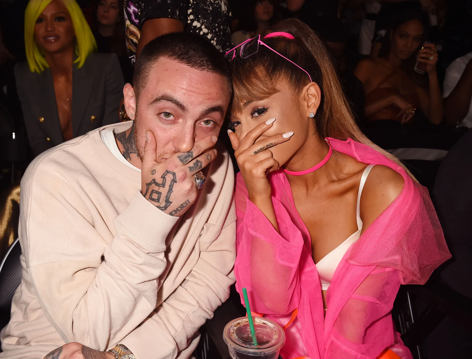 Ariana Grande Posts Photo With Ex Mac Miller for Thanksgiving