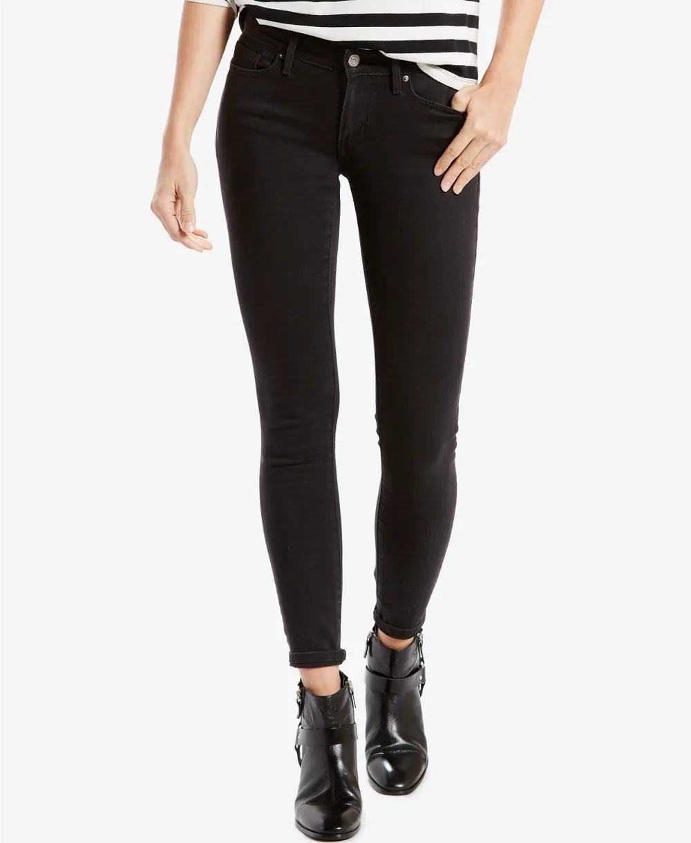 black skinny jeans