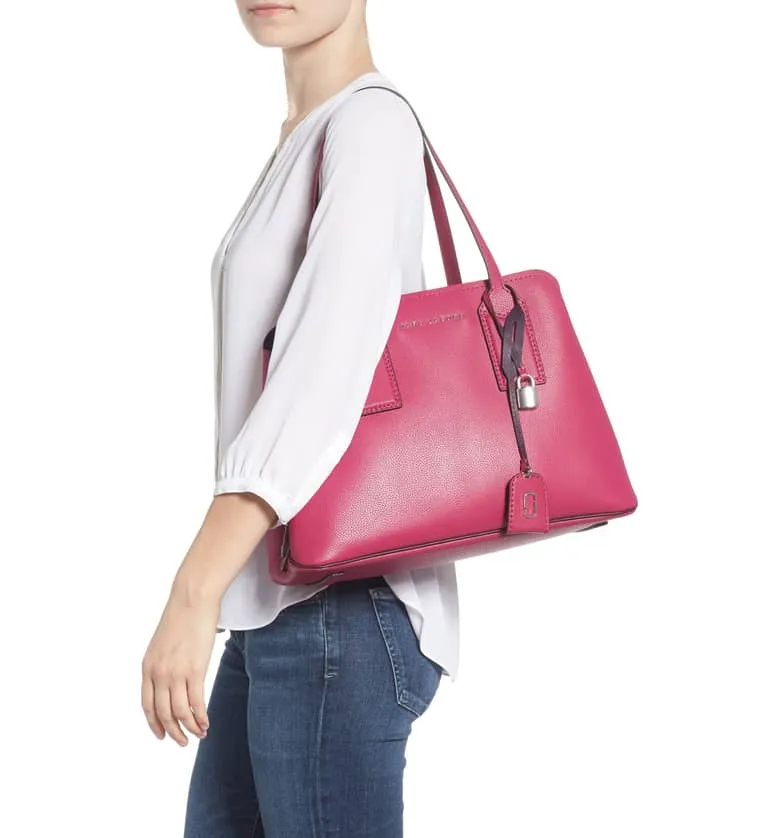 woman holding purse