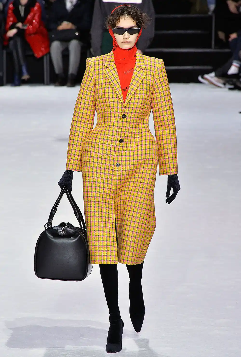 Cardi B Balenciaga Mama Coat Runway