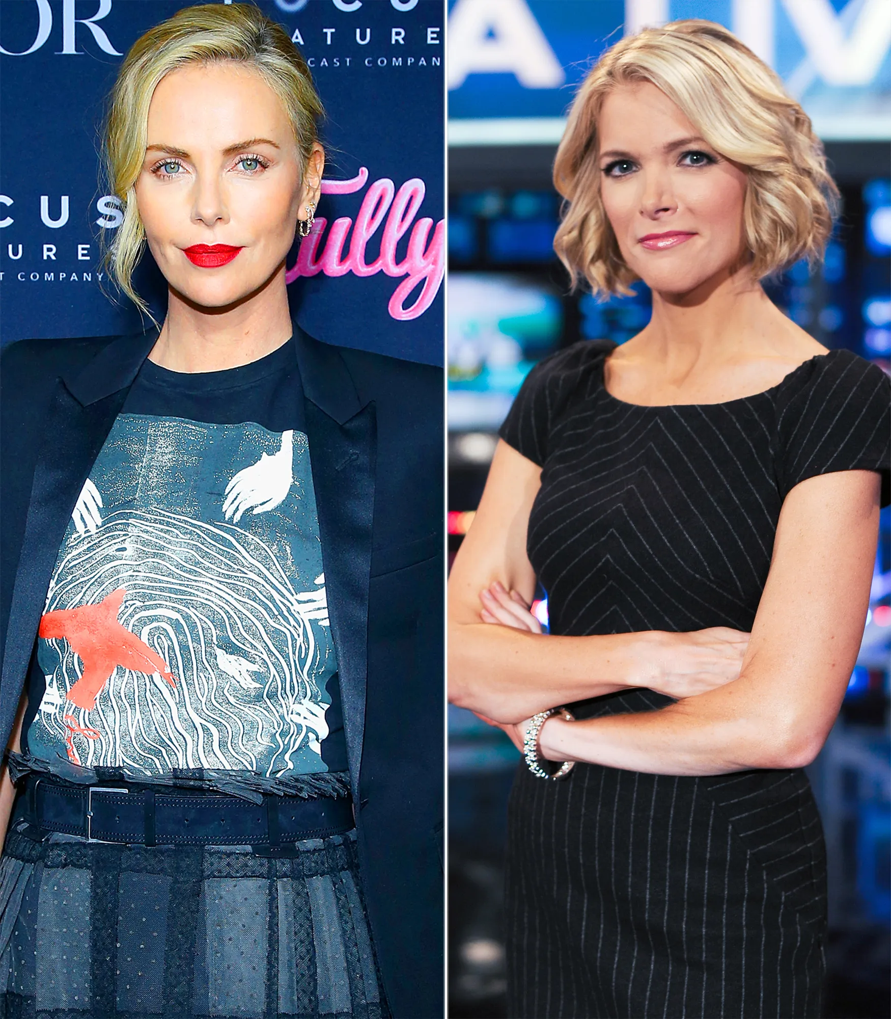 Charlize Theron, Megyn Kelly