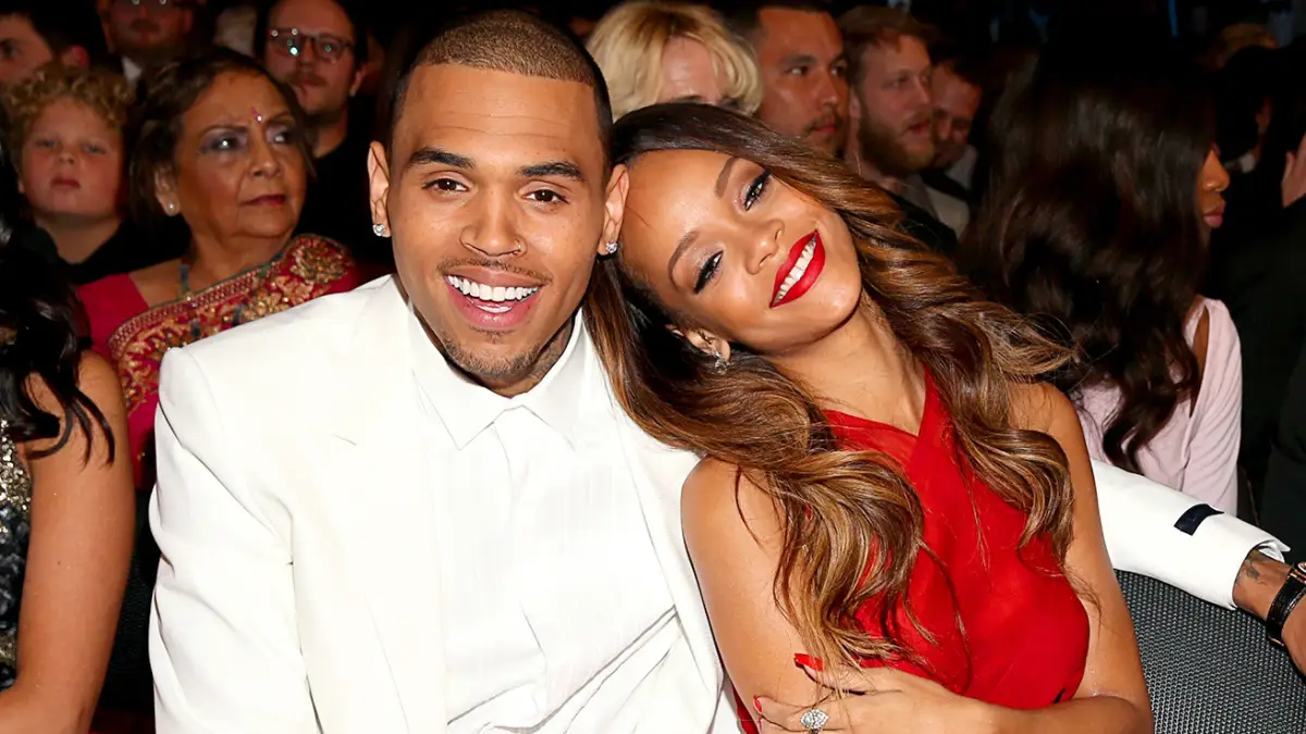 Chris Brown and Rihanna