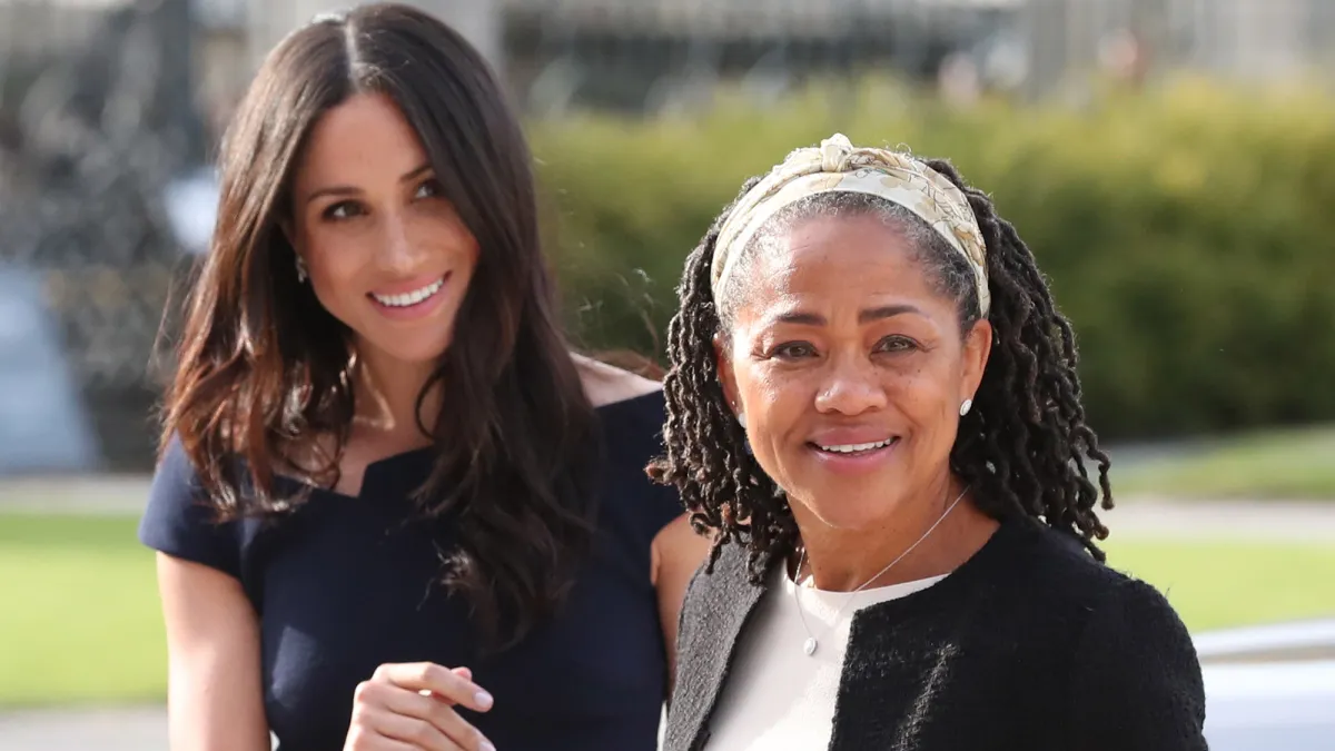 Meghan Markle and her mother, Doria Ragland