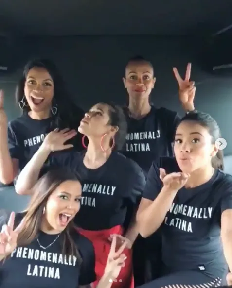 eva longoria rosario dawson america ferrera zoe saldana gina rodriguez