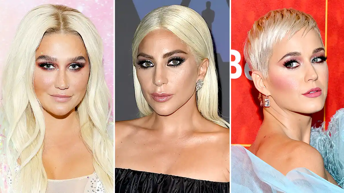 Kesha, Lady Gaga, and Katy Perry