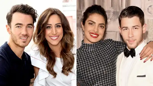 Kevin Jonas, Danielle Jonas, Priyanka Chopra, and Nick Jonas wedding