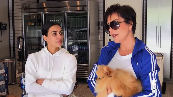 Kim Kardashian and Kris Jenner