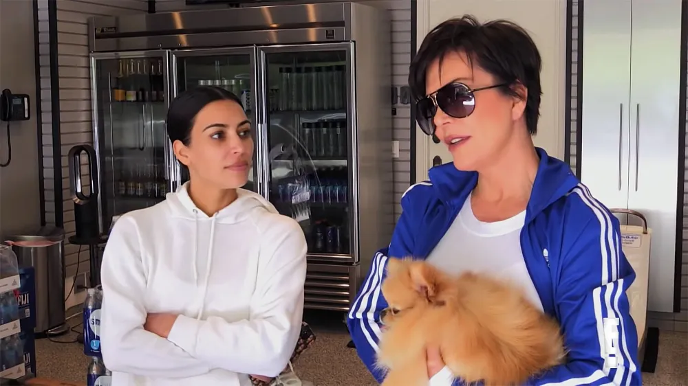 Kim Kardashian and Kris Jenner