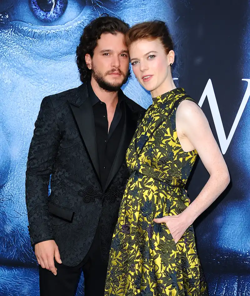Kit Harington and Rose Leslie