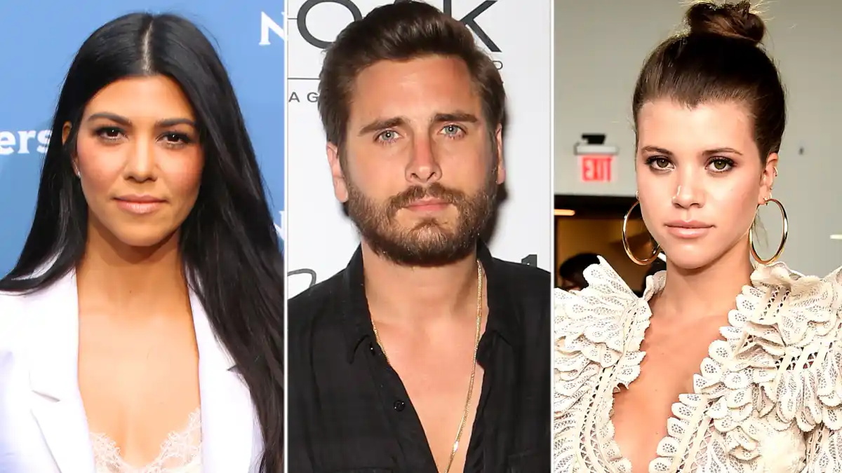 Kourtney Kardashian, Scott Disick, Sofia Richie