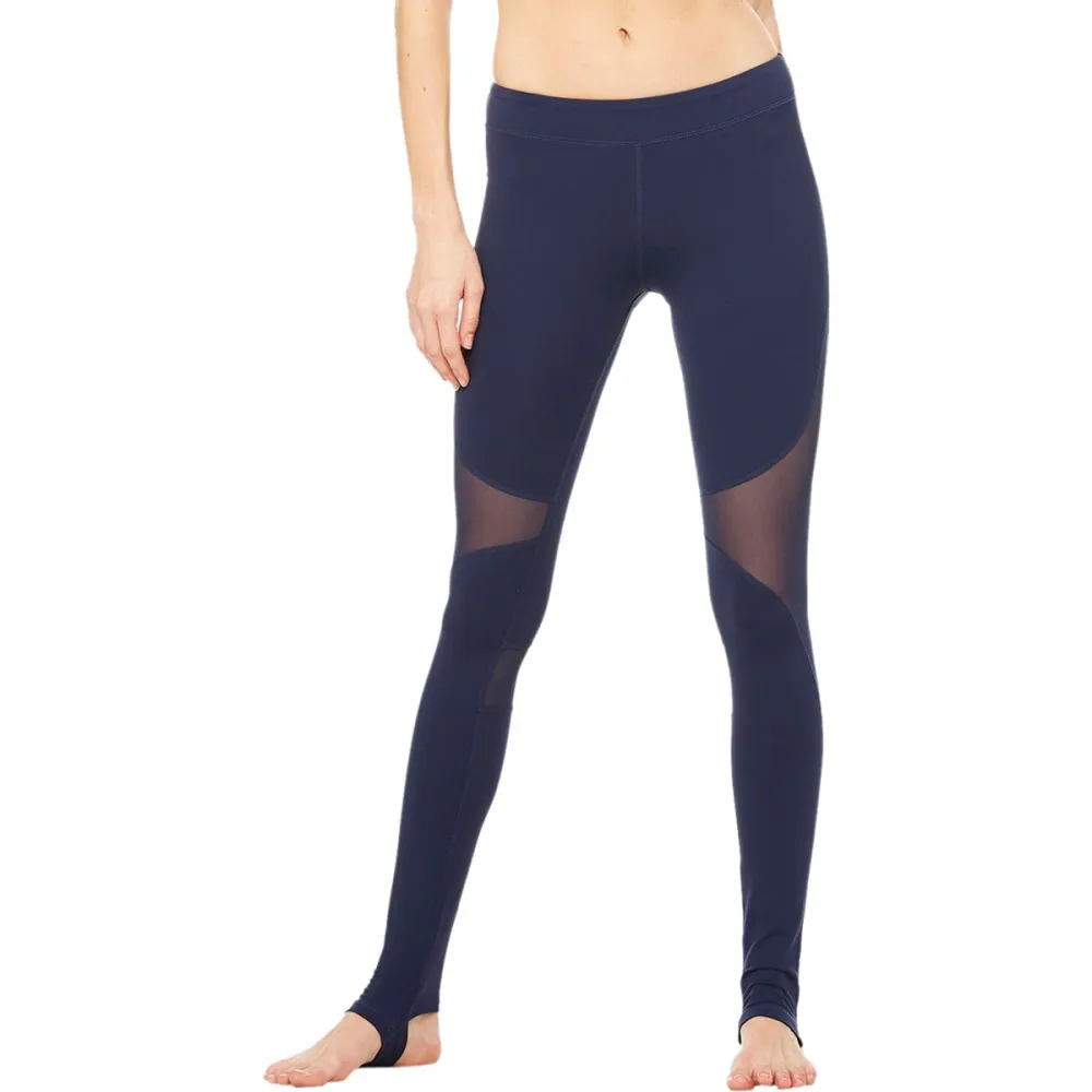navy alo coast leggings