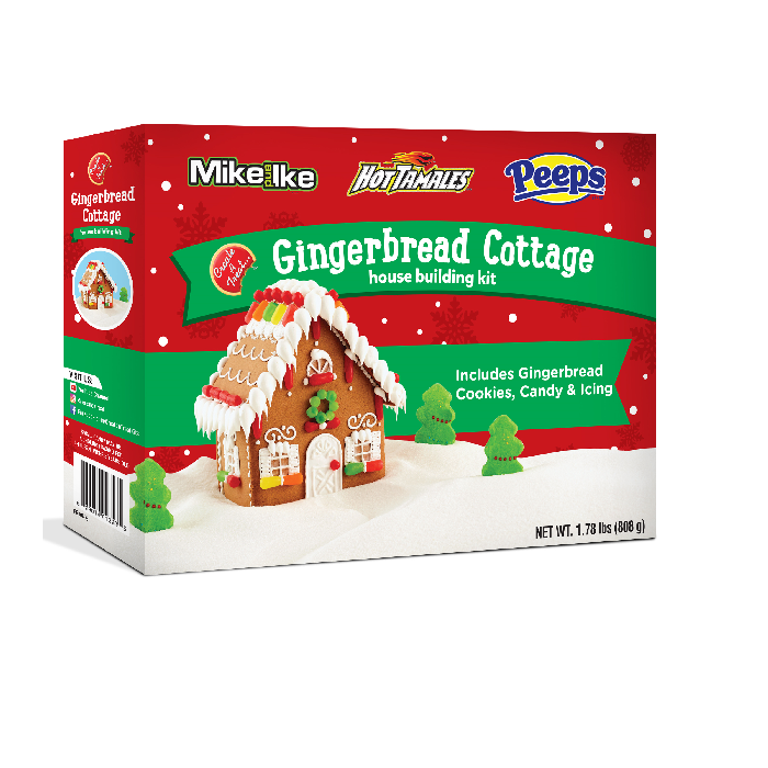 Peeps Gingerbread House