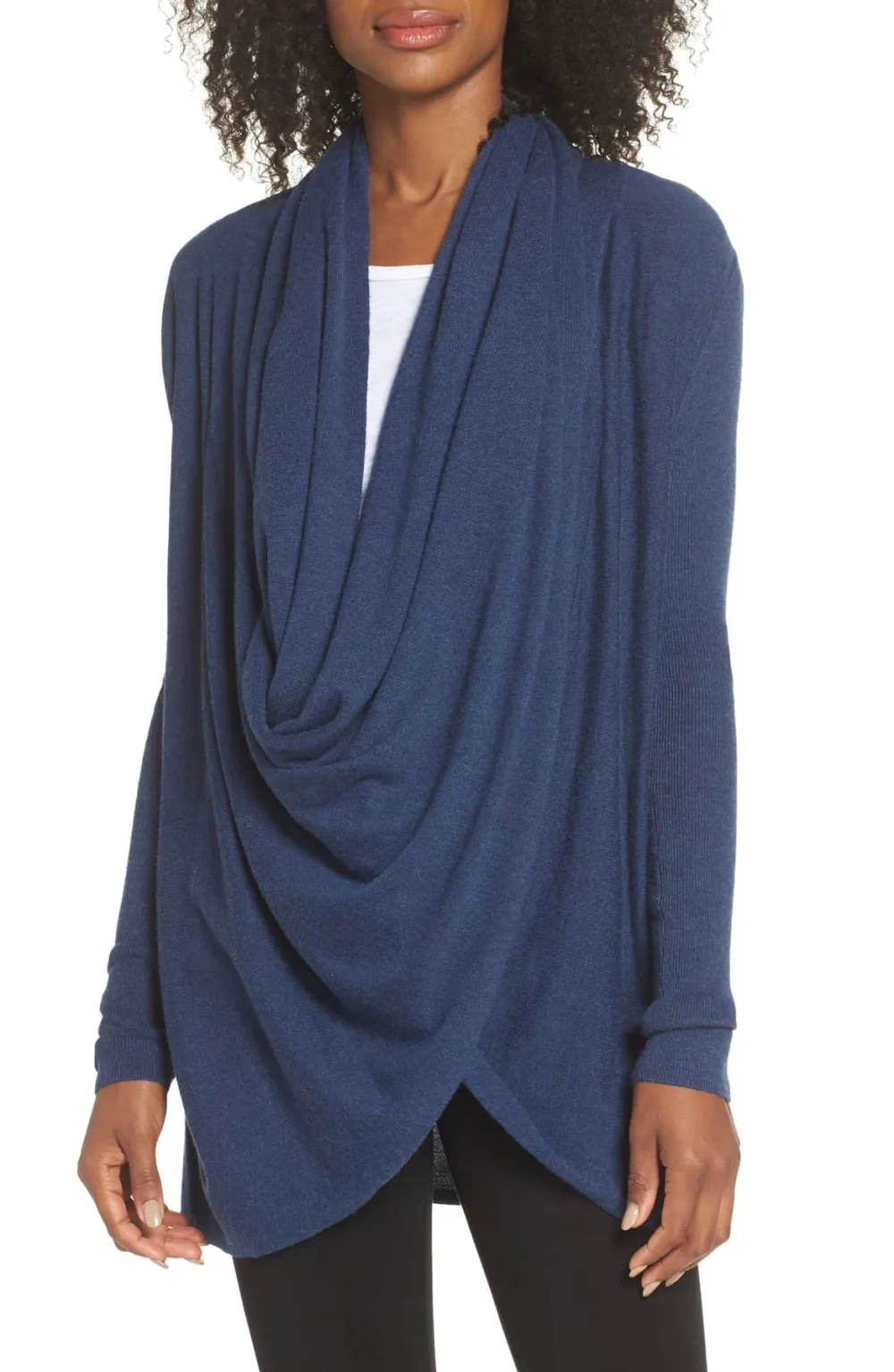 nordstrom lingerie long wrap cardigan