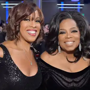Gayle King and Oprah Winfrey