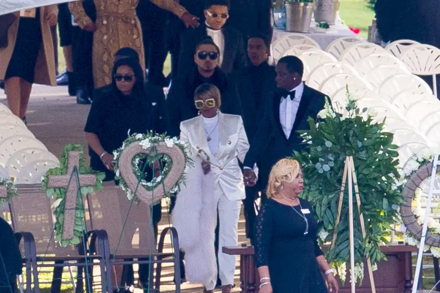 kim porter funeral