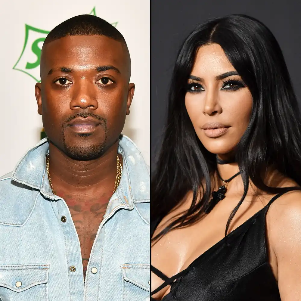 Ray J and Kim Kardashian