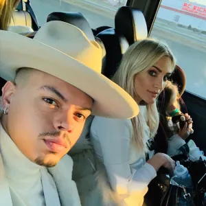 Evan Ross and Ashley Simpson