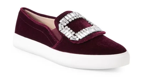 velvet karl lagerfeld sneakers