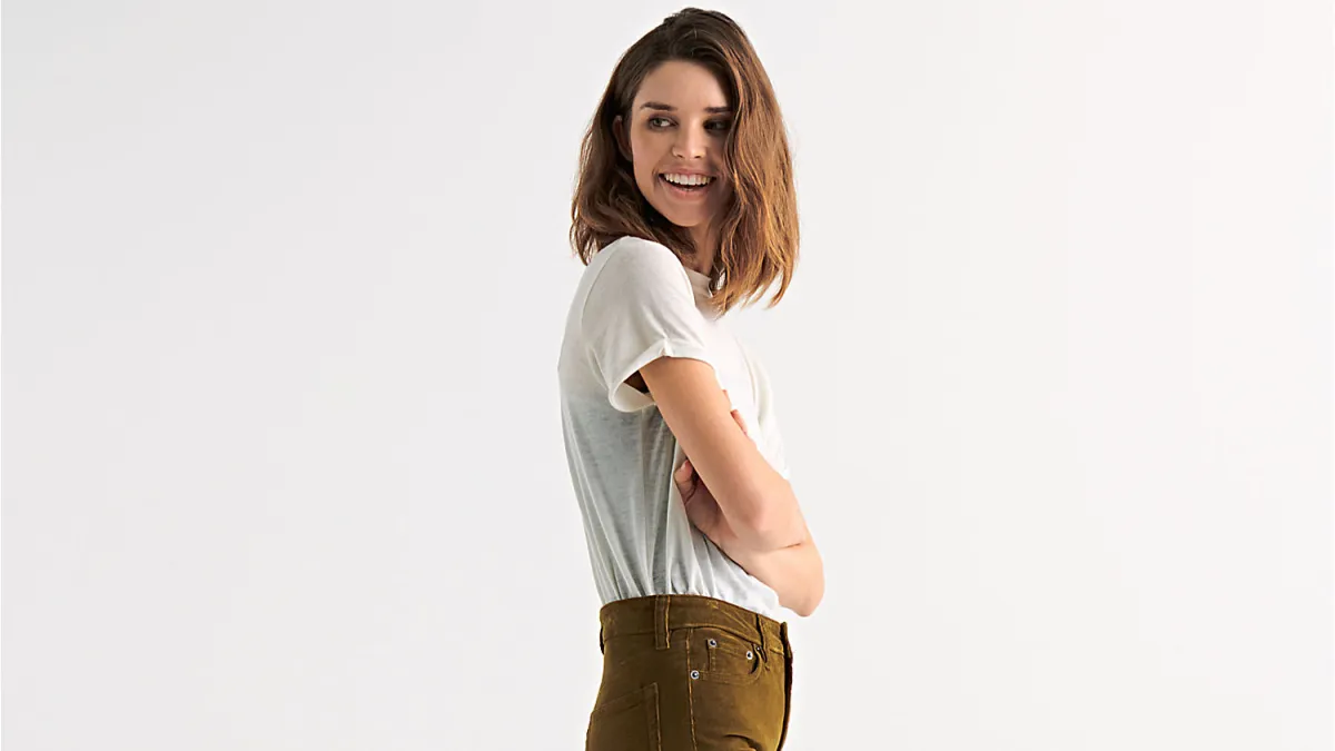 Bridgette High Rise Skinny Corduroy Pant