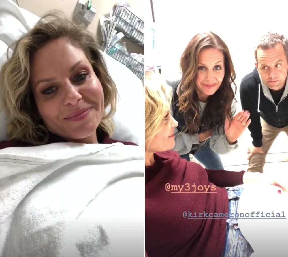 Candace-Cameron-Bure-go-karting-accident