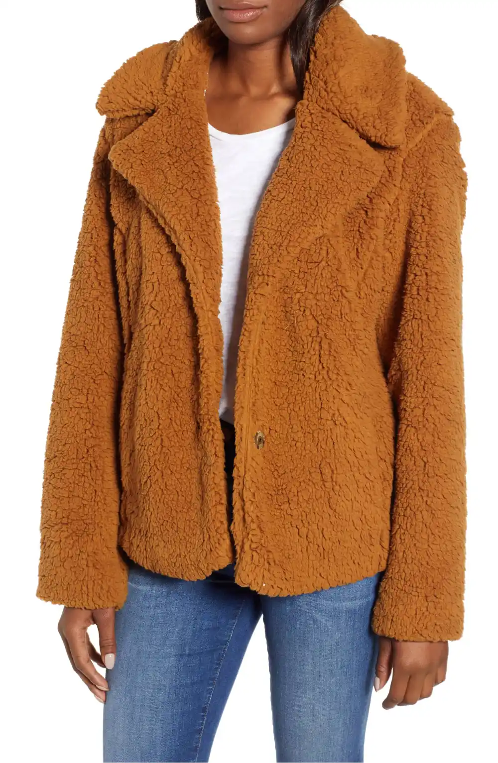 Caslon Faux Shearling Jacket