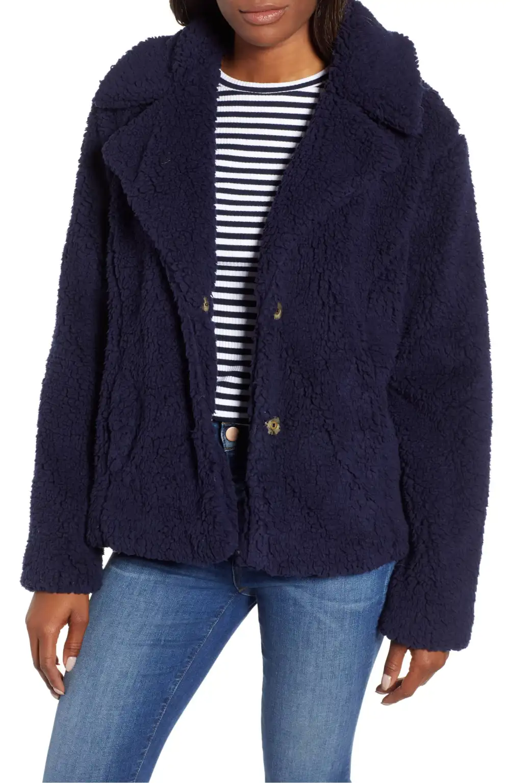 Caslon Faux Shearling Jacket