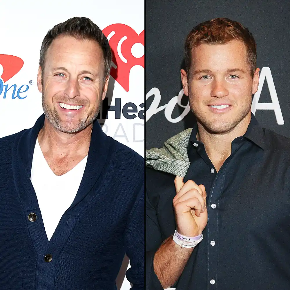 Chris Harrison and Colton Underwood