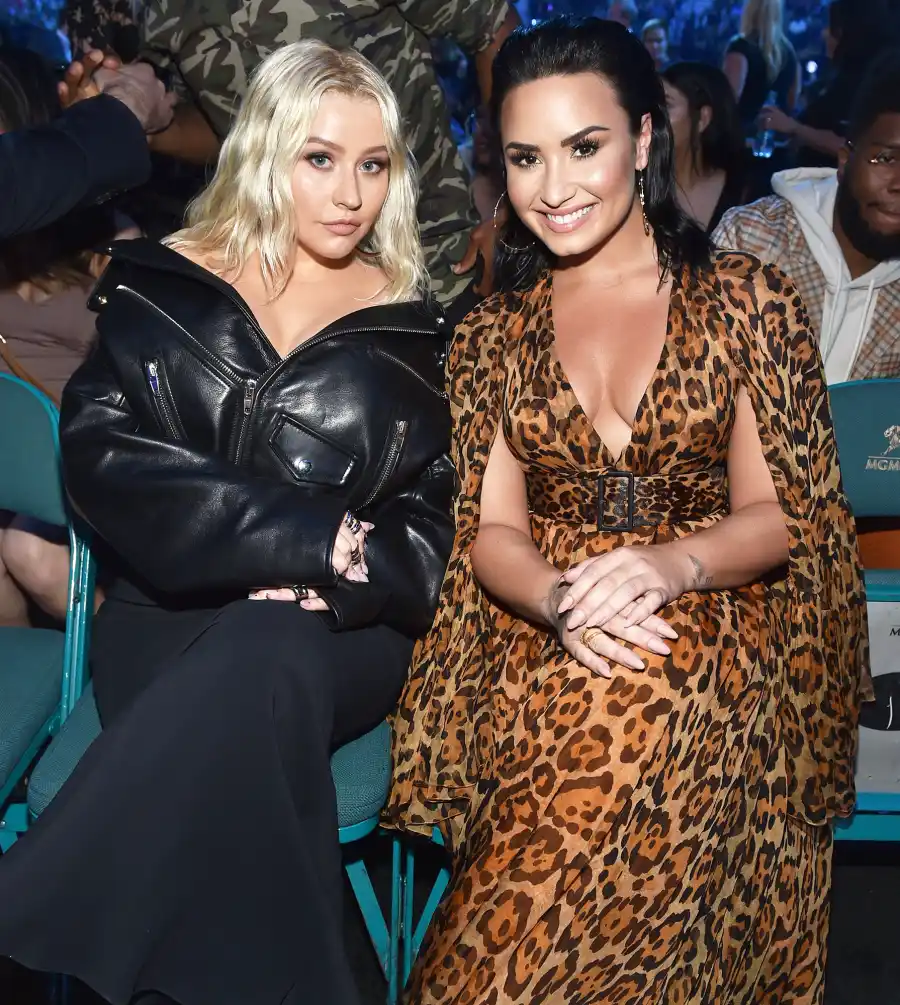 Christina Aguilera Demi Lovato