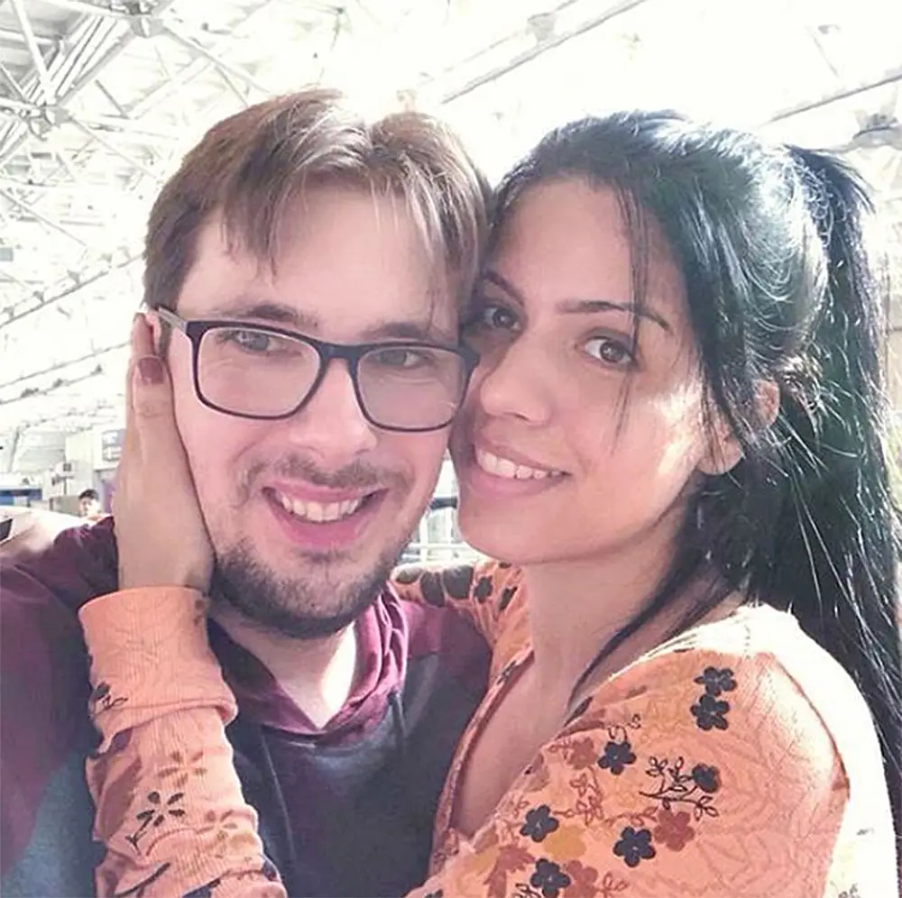 Colt Johnson and Larissa Dos Santos Lima