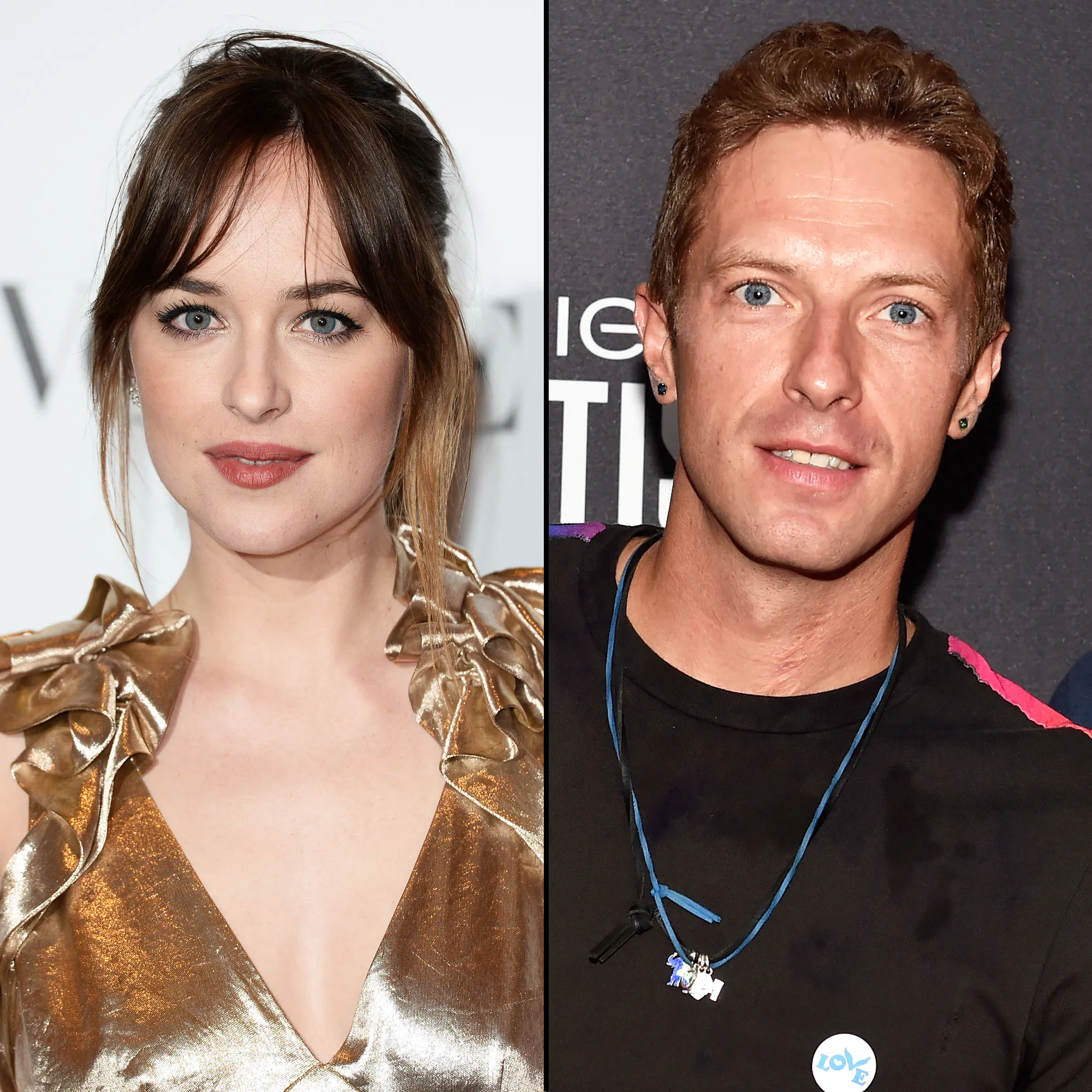 Dakota Johnson and Chris Martin