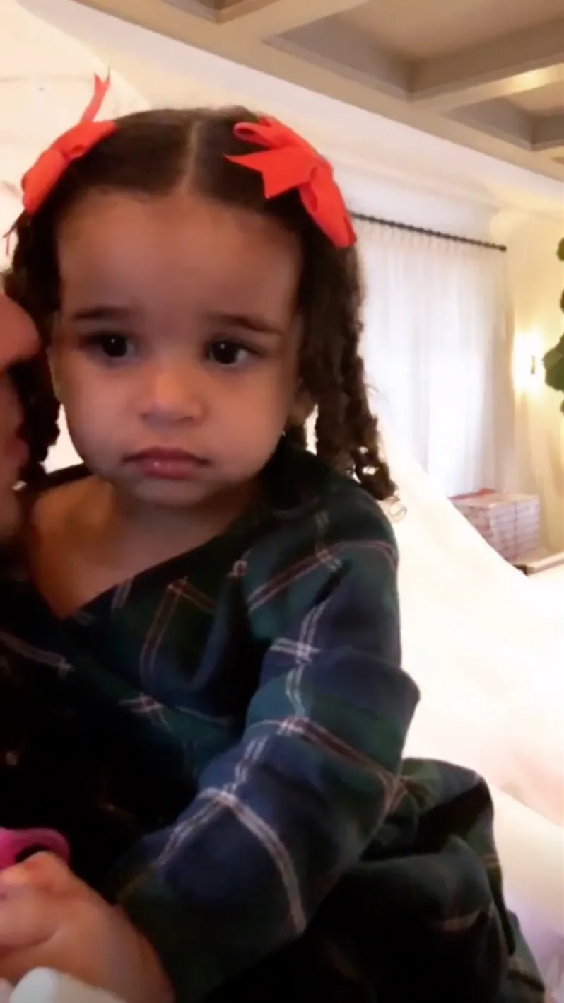 Kardashian Christmas Morning