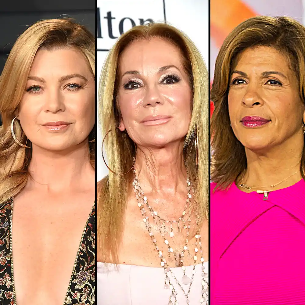 Ellen Pompeo, Kathie Lee Gifford and Hoda Kotb