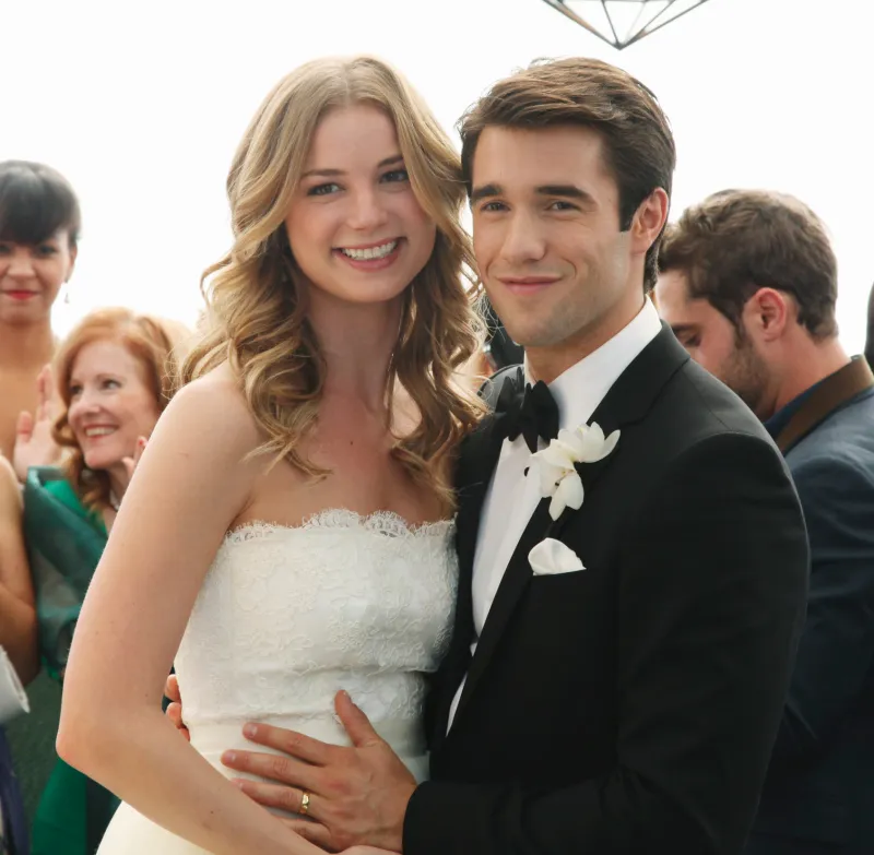 Emily VanCamp Josh Bowman Marry Bahamas