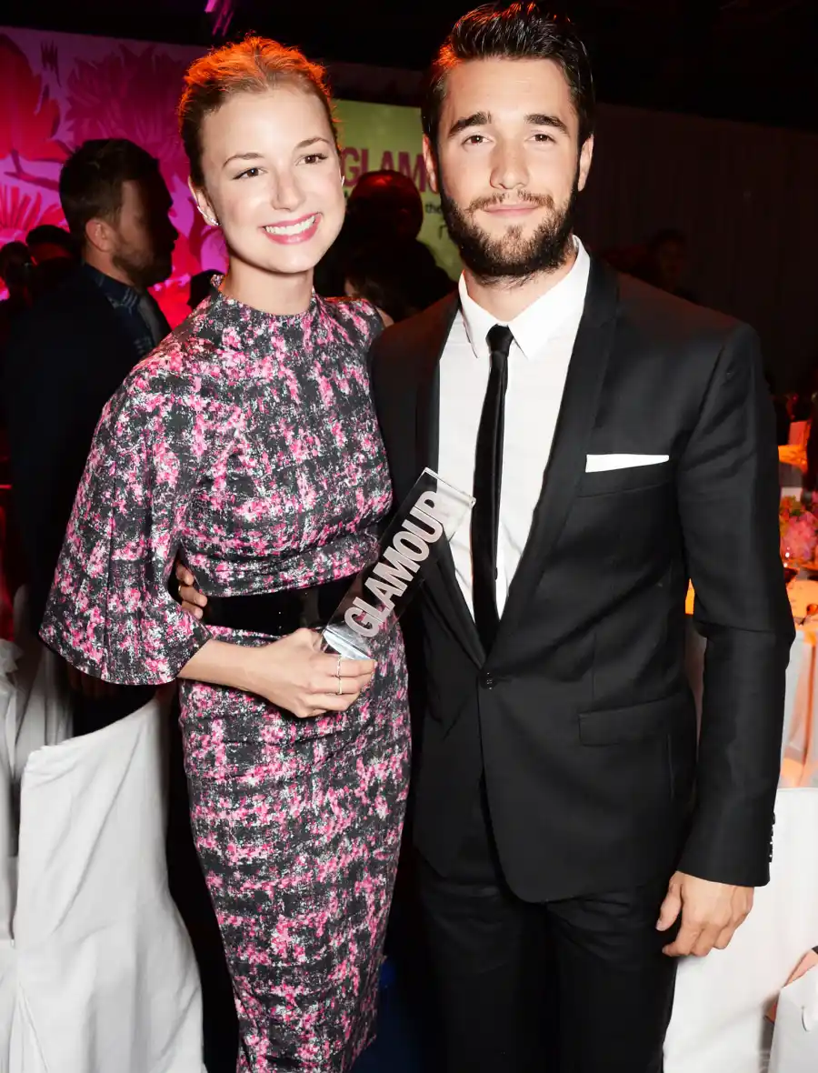 Emily VanCamp and Joshua Bowman