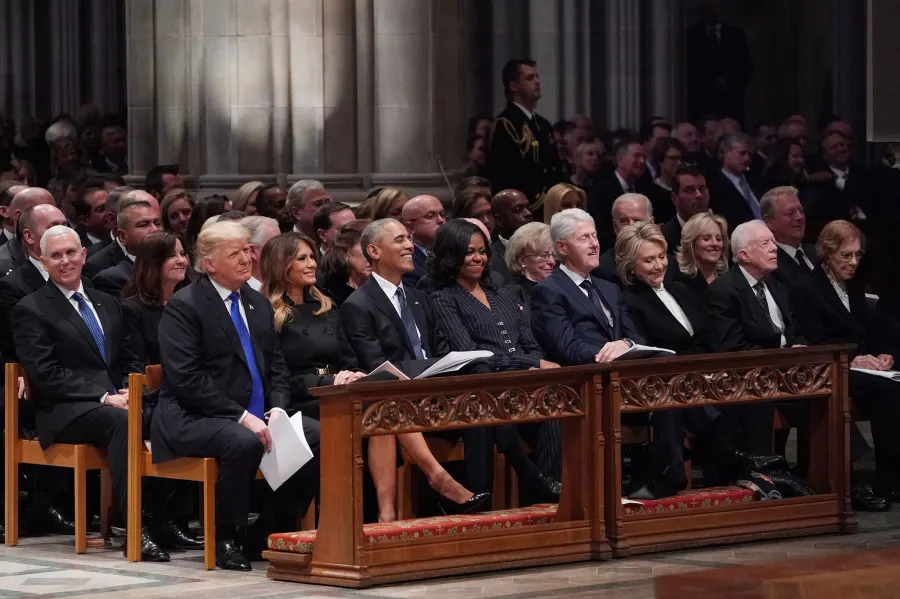 george bush funeral