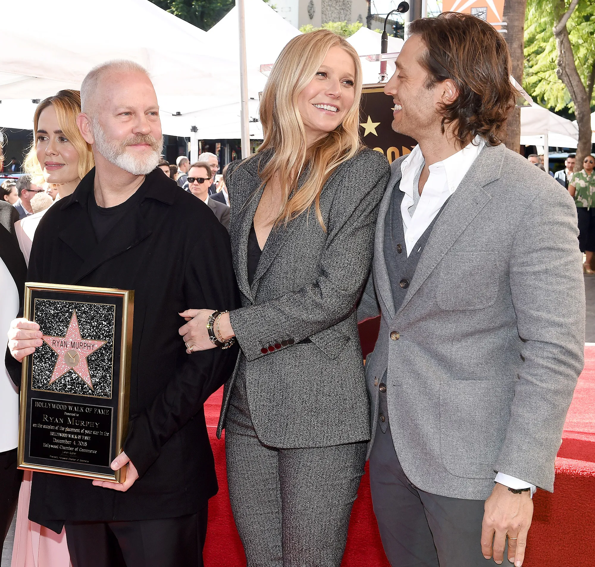 Gwyneth Paltrow Brad Falchuk Praise Ryan Murphy For Introducing Them