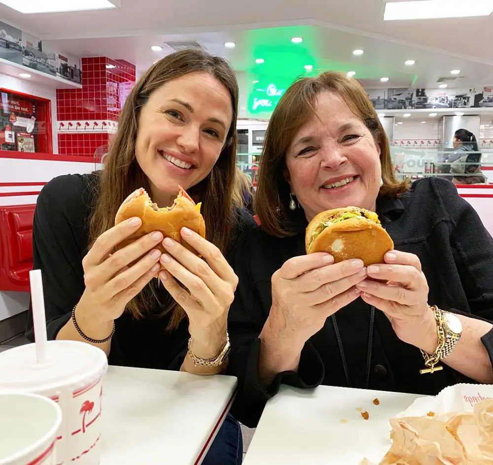 Ina Garten Jen Garner In-N-Out Burger