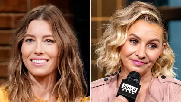 Jessica Biel Supports Beverley Mitchell