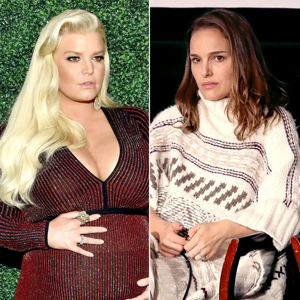 Jessica Simpson and Natalie Portman