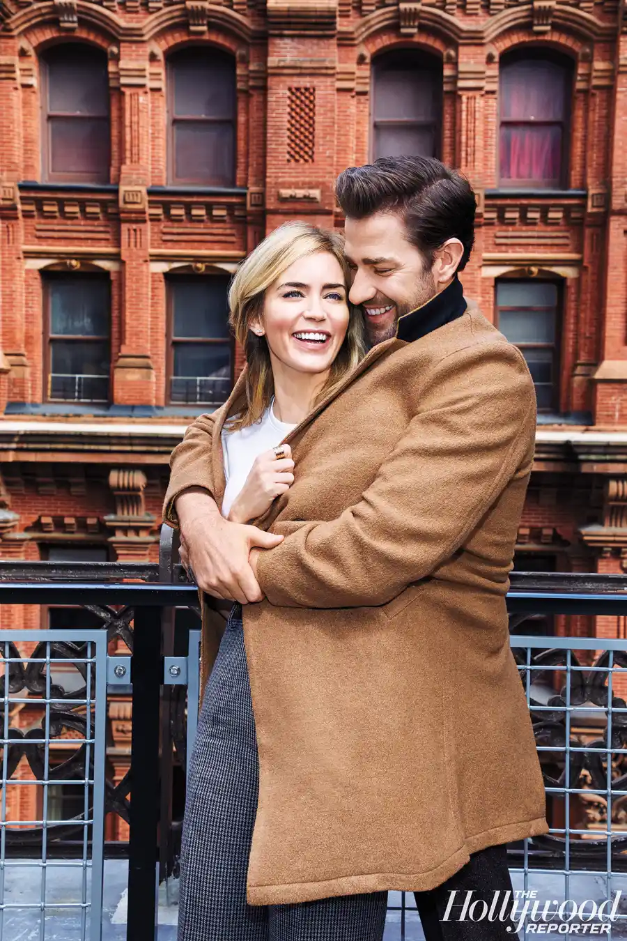 John Krasinski Emily Blunt First Date Hollywood Reporter Rulebreakers