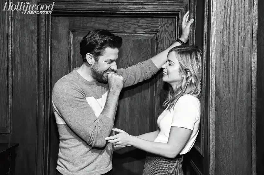 John Krasinski Emily Blunt First Date Hollywood Reporter Rulebreakers