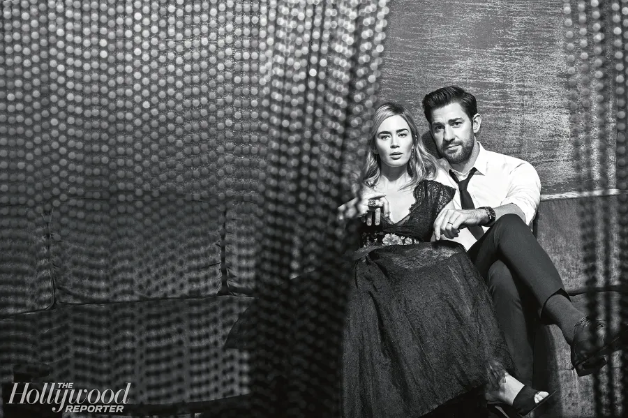 John Krasinski Emily Blunt First Date Hollywood Reporter Rulebreakers