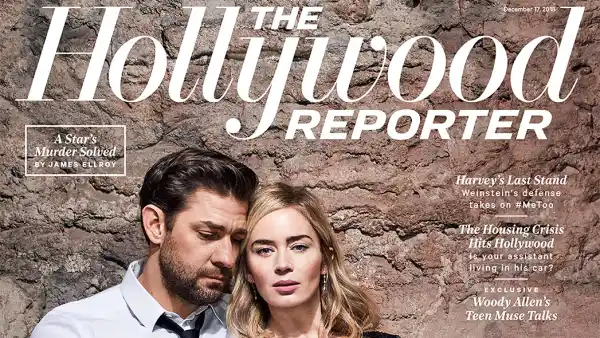 John Krasinski Emily Blunt First Date Hollywood Reporter Rulebreakers