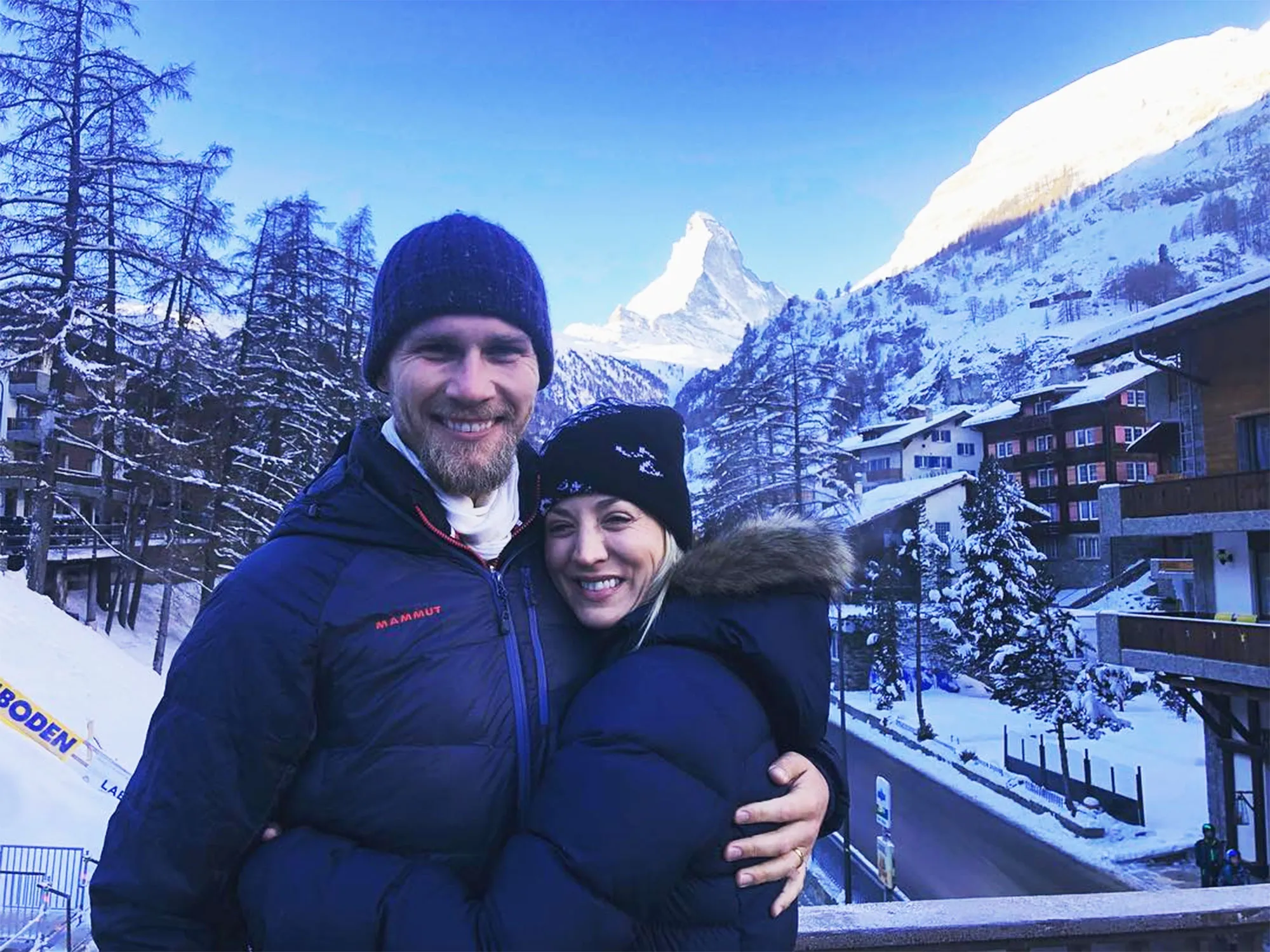 Kaley Cuoco Honeymoon