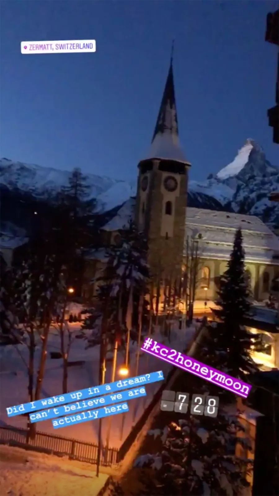 Kaley Cuoco Honeymoon