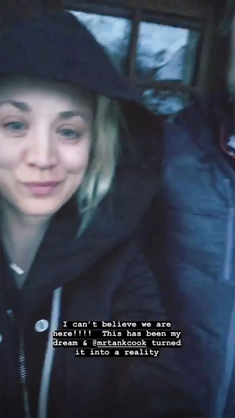 Kaley Cuoco Honeymoon