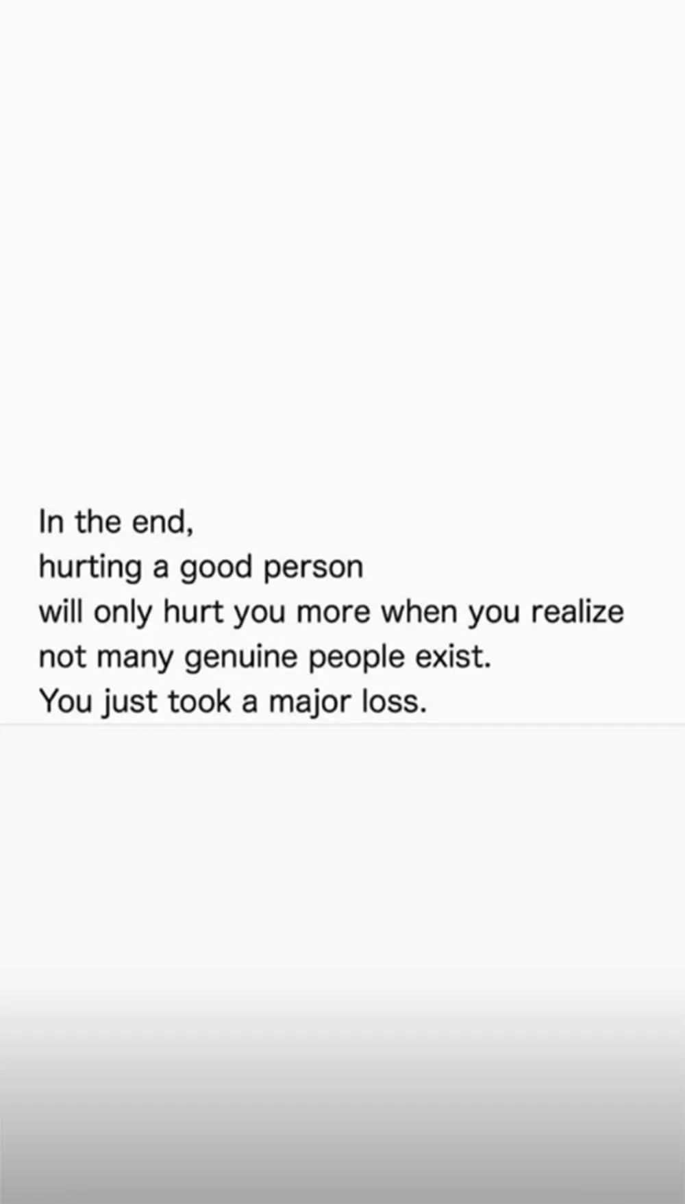 Khloe Kardashian Posts Cryptic Message on Instagram: 'You Just Took a Major Loss'